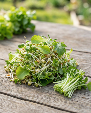 Semillas de mezcla para ensalada germinada 250 g (Lactuca sativa) – semillas orgánicas para germinar
