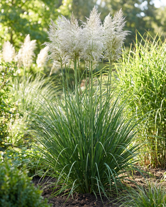 Pampas Grass (Cortaderia selloana) – perennial grass seeds from SeedsChoice
