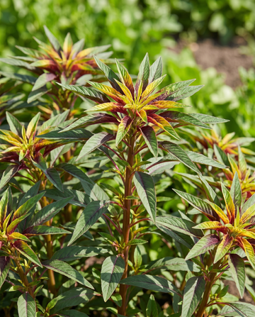 40 cm (Amaranthus tricolor) – sementes anuais da SeedsChoice