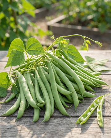 Feijão-verde trepador Overvloed 100g (Phaseolus vulgaris) – sementes de vegetal anual da SeedsChoice