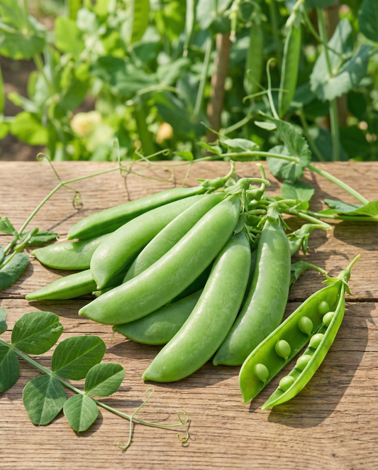 Guisante dulce Oregon Pod 100g (Pisum sativum) – semillas anuales de hortalizas de SeedsChoice