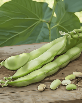 Broad Bean Seeds Vicia Faba Annual Meteor Variety 250g