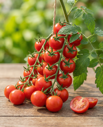 Semillas de tomate cherry Gardener's Delight (Solanum lycopersicum) – verdura anual ecológica
