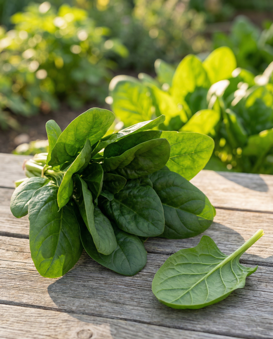 Espinaca Early Giant Leaf (Spinacia oleracea) – semillas ecológicas de verdura anual de SeedsChoice