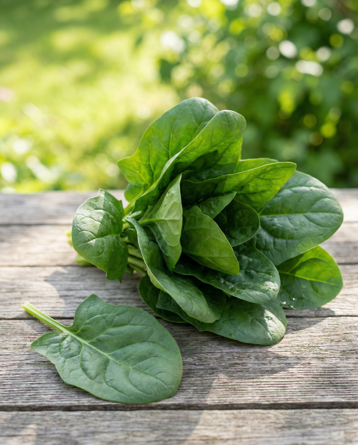 Semillas de espinaca Early Giant Leaf (Spinacia oleracea) – verdura anual ecológica