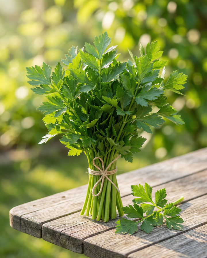 Sementes de aipo de corte Gewone Snij (Apium graveolens) – hortaliça anual
