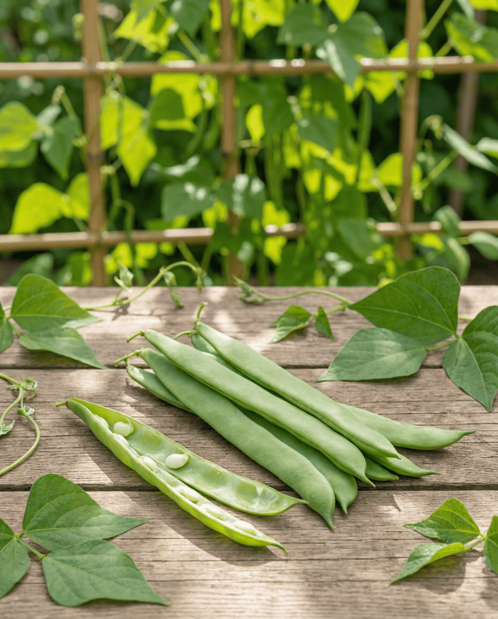 Semillas de judía verde trepadora Helda (Phaseolus vulgaris) – trepadora anual