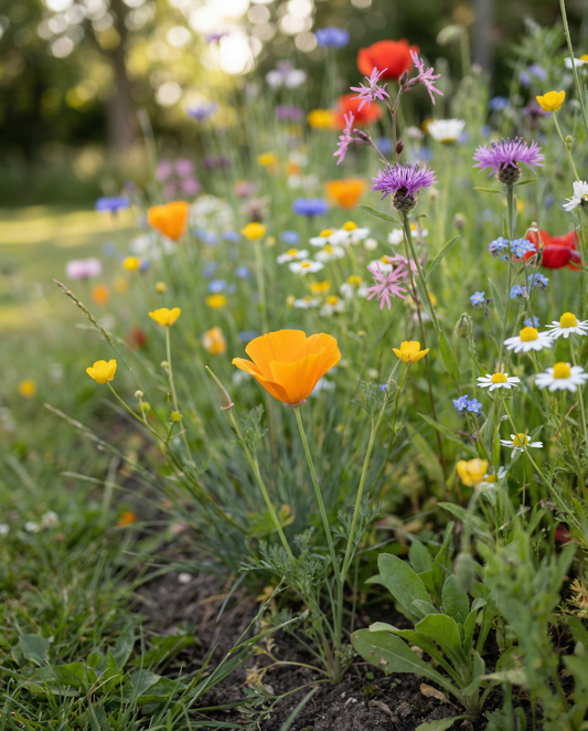 For Grass Borders Mix 15 M2 Pack – semillas de gramínea anual de SeedsChoice