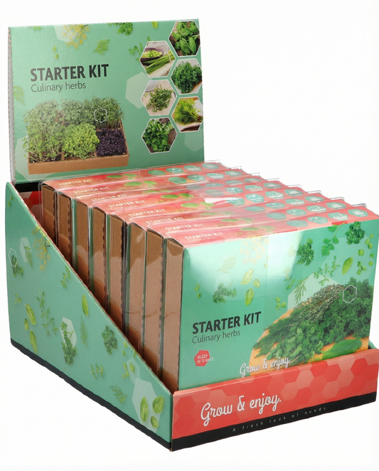 Set iniciador culinario con 6 variedades – semillas del kit de cultivo de SeedsChoice