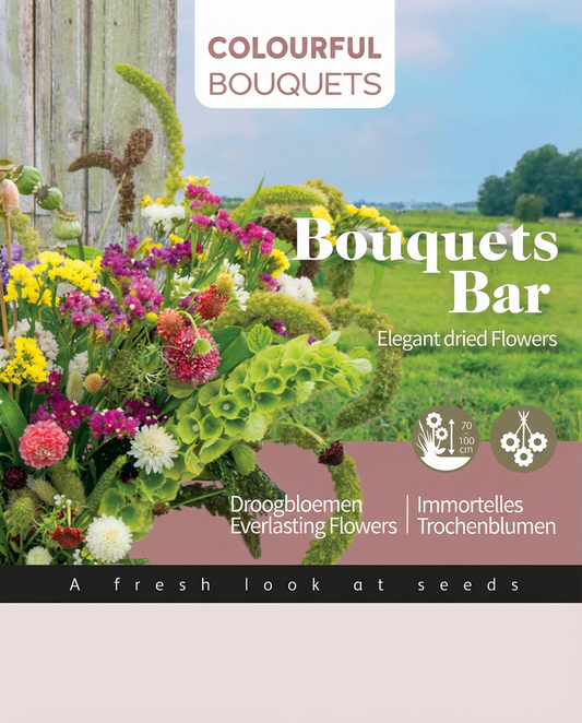 Semillas de Everlasting Dried Bouquet Mix 70 To 100 Cm – flor anual de SeedsChoice