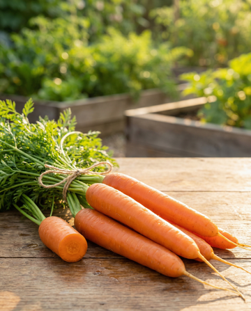 Semillas de zanahoria en cinta Nantes 2 (Daucus carota) – cinta de siembra anual
