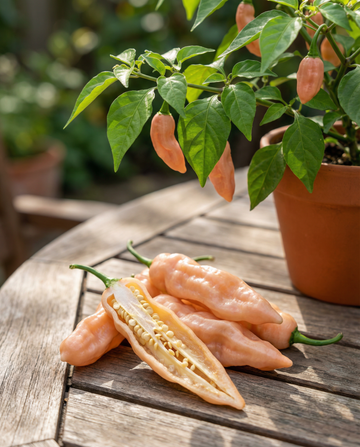 Dorset Pink Pepper (Capsicum chinense) – annual vegetable seeds from SeedsChoice