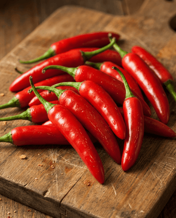 Sementes de pimento Serrano (Capsicum annuum) – vegetal anual