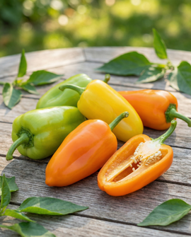 Sementes de Pimento Caloro Capsicum annuum Anual