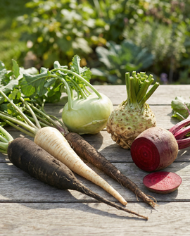 Forgotten Vegetable Seeds Heirloom Assortment 6 Varieties Wooden Labels Included