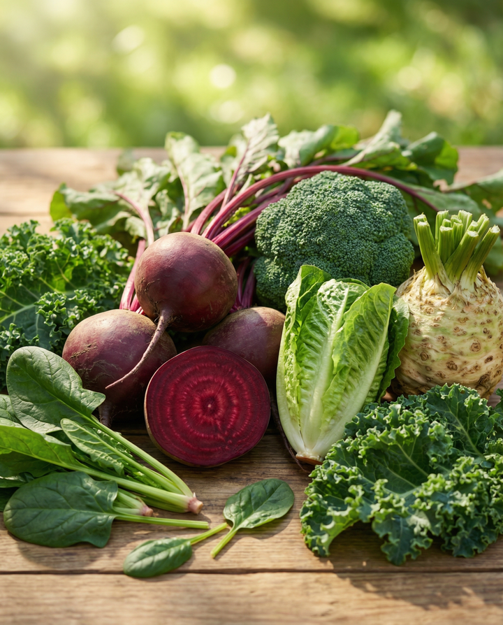Colección: mezcla con etiquetas, lápiz e instrucciones – semillas de verduras anuales