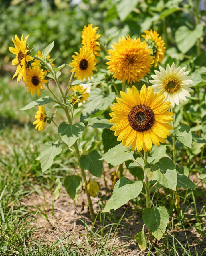 Semillas de girasol 6 Varieties Collection Set (Helianthus annuus) – flor anual