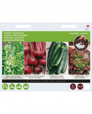 Mats 4 Pack 20x20 Cm Biodegradable Paper seeds – seed mats