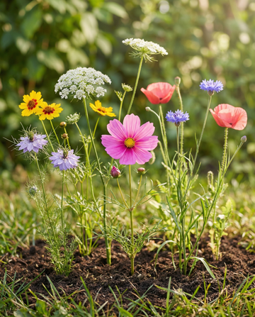 Mistura perfumada – cobertura de 15 m² – sementes de flores anuais da SeedsChoice
