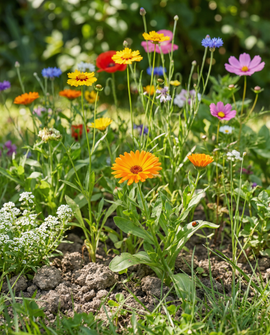 Semillas de flores para mariquitas mezcla anual 50 m2 de cobertura