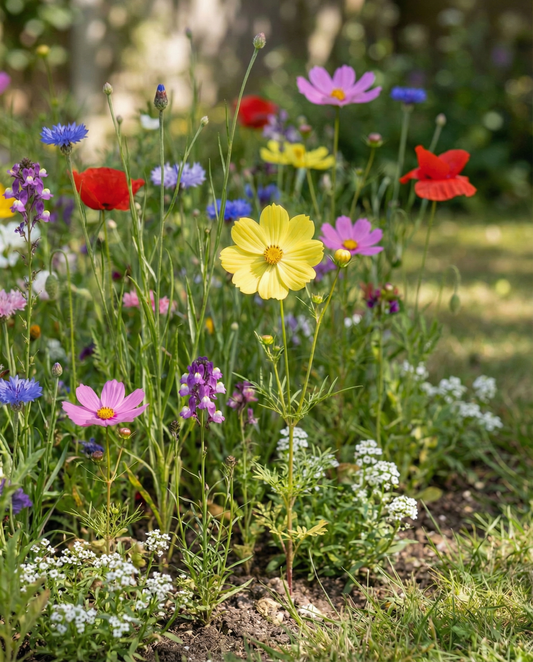 Sementes Butterfly Mix – cobertura de 50 m² – flores anuais da SeedsChoice