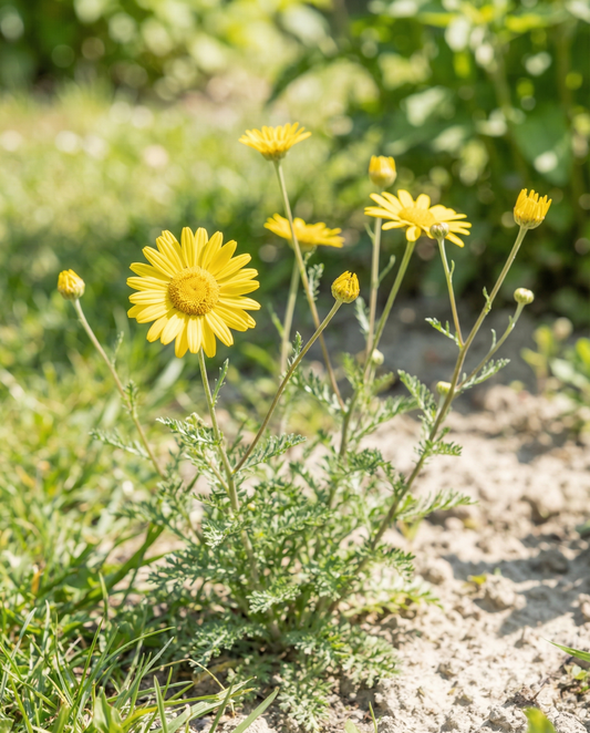 Manzanilla amarilla (Anthemis tinctoria) – semillas de flor bienal de SeedsChoice