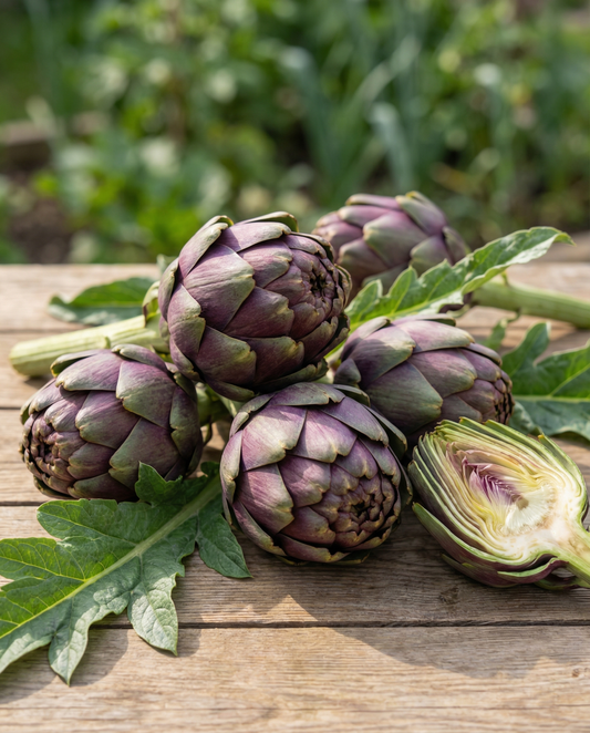 Alcachofra Violetto Precoce (Cynara scolymus) – sementes de legume perene da SeedsChoice