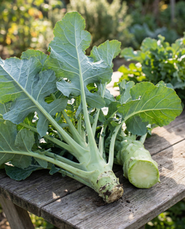 Semillas de col forrajera Tronchuda Brassica Oleracea bienal