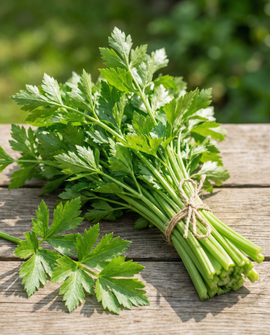 Sementes de aipo de corte Apium graveolens variedade anual Gewone Snij Leaf Celery