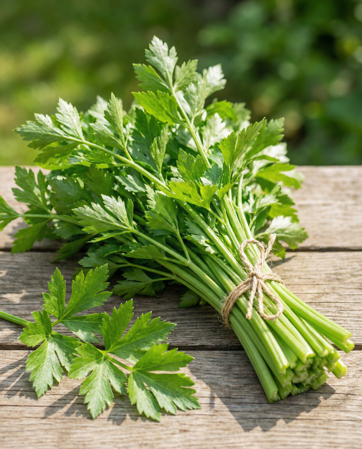 Sementes de aipo de corte Gewone Snij Leaf (Apium graveolens) – hortaliça anual