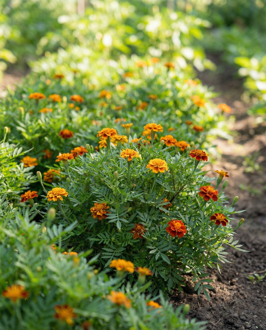 Tagetes abono verde Bonita 50g (Tagetes patula) – semillas de abono verde anual de SeedsChoice